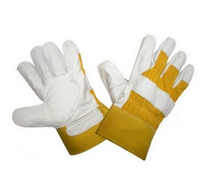 Перчатки кожаные комбинированные «Юкон»